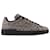 Bassa Sneakers – Dolce & Gabbana – Braun/Blau – Jacquard Mehrfarben Leinwand  ref.887369