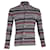Missoni Long Sleeved Striped Shirt in Multicolor Cotton Multiple colors  ref.887456
