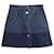 Valentino Garavani Denim Mini Skirt in Blue Cotton  ref.887487
