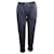 Brunello Cucinelli Drawstring Tapered Sweatpants in Navy Cotton Blue  ref.887491