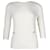 Chanel 2018 Paris-Hamburg Ribbed Sweater in Cream Cotton Knit White  ref.887502