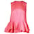 Marni Sleeveless Asymmetric Peplum Top in Pink Cotton  ref.887505