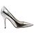 Dior Cherie Pointed-Toe Pumps in Silver Leather
