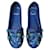 Dior Espadrilles Toile Bleu Vert  ref.887626