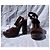 Bottega Veneta Sandali in camoscio intricato e marrone castagna - vista 2