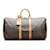 Louis Vuitton Brown Monogram Keepall Bandouliere 55 Marrone Tela  ref.887814