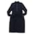 chanel knit dress Navy blue Wool Rayon  ref.887831
