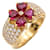 Autre Marque Van Cleef & Arpels Gold Diamond Fleur Ring Golden Yellow gold  ref.887869