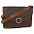 Céline CELINE Macadam Canvas Shoulder Bag PVC Leather Brown Auth 39968  ref.887903