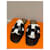 Hermès Oran Negro Cueros exoticos  ref.888200