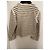 Giacca a camicia Céline in cotone beige - vista 5