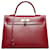 Hermès Hermes Red Box Kelly 35 Leather Pony-style calfskin  ref.888249