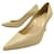 NEW CHRISTIAN LOUBOUTIN KATE SHOES 36.5 BEIGE PUMP SHOES Leather  ref.888252
