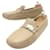 NEW LOUIS VUITTON SHOES LOMBOK MOCCASIN 8.5 42.5 BEIGE LEATHER BOX  ref.888274