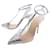 CHRISTIAN LOUBOUTIN SHOES PUMPS NOSY PYTHON MIRROR 37 SHOES Silvery Exotic leather  ref.888297
