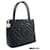 CHANEL Silver Medallion Caviar Shoulder Bag Grand Shopping Tote Black Leather  ref.888564