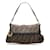 Fendi Zucca Canvas Shoulder Bag 8BR445 Brown Cloth  ref.888802