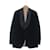 *GUCCI Gucci maßgeschneiderte Jacke für Herren Schwarz Seide Baumwolle Polyester Strahl  ref.888978