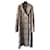 Chanel 9K$ Ikonischer griechischer Tweed-Mantel Beige  ref.889044