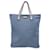 Gucci Borsa tote bag verticale piatta in tela di nylon azzurra Blu  ref.889247