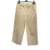 CHANEL Pantalone T.fr 36 cotton Beige Cotone  ref.889272