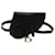 Saddle Sac ceinture en cuir de selle noir Dior Veau façon poulain  ref.889813