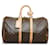 Louis Vuitton Brown Monogram Keepall Cloth  ref.889828