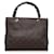 Gucci Brown GG Nylon Bamboo Handbag Dark brown Cloth  ref.889854