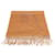 Hermès Large Fringe Shawl Brown Wool Cloth  ref.889872