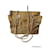 Prada Handbags Bronze Cloth  ref.889951