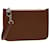 LOUIS VUITTON Mahina PM Pouch Leather Brown LV Auth am4164  ref.890045
