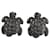 Autre Marque Brincos Begüm Khan Turtle Clip-on Preto Metal  ref.889155