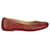 Bottega Veneta Intrecciato Ballet Flats Red Dark red Leather  ref.889218