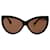 Óculos de sol Cateye Tom Ford Preto Acetato Fibra de celulose  ref.889225
