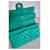 Borsa Chanel classica verde - vista 12