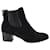 HOGAN  Ankle boots EU 38 Velvet Black  ref.890560