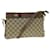 GUCCI GG Canvas Web Sherry Line Shoulder Bag Beige Red Green Auth 40341  ref.891303