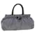 PRADA Hand Bag Nylon Gray Auth 40329 Grey  ref.891410