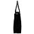 Bolsa Tote Acne Studios Agele em Lona Revestida Preta - vista 4