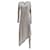 Petar Petrov Dasha Striped Midi Dress in White Viscose Cellulose fibre  ref.891619