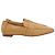 Mocassini Mansur Gavriel Punta Quadrata in Pelle Caramello - vista 4