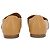 Mocassini Mansur Gavriel Punta Quadrata in Pelle Caramello - vista 5