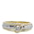 & Other Stories 18K Gold Diamond Ring Golden Metal  ref.891653