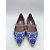 TABITHA SIMMONS Bailarinas T.UE 39.5 paño Azul - vista 3