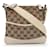 Gucci Brown GG Canvas Crossbody Bag Beige Cloth Cloth  ref.892342
