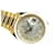 ROLEX DAY DATE 18KYG white Shell Dial 10P Diamond 128238NCA Mens Yellow gold  ref.892402