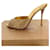 Christian Louboutin me dolly Golden Leather  ref.892782