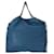 Stella Mc Cartney Mini bolso tote Falabella de Stella McCartney en cuero vegano azul  ref.893555