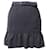 Isabel Marant Belted Mini Skirt in Navy Blue Wool  ref.893562