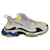 Balenciaga Triple S Sneakers In White, Purple And Yellow Knit And Leather Multiple colors  ref.893593